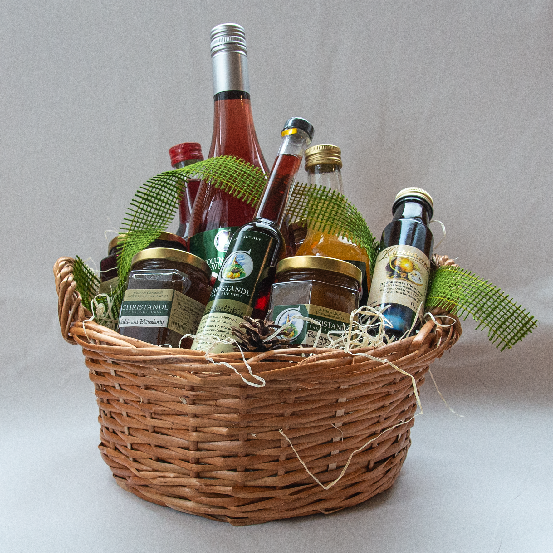 Geschenkkorb mit Frizzante